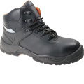 smooth cow leather construction safety shoes